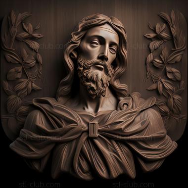 3D model st jesus (STL)